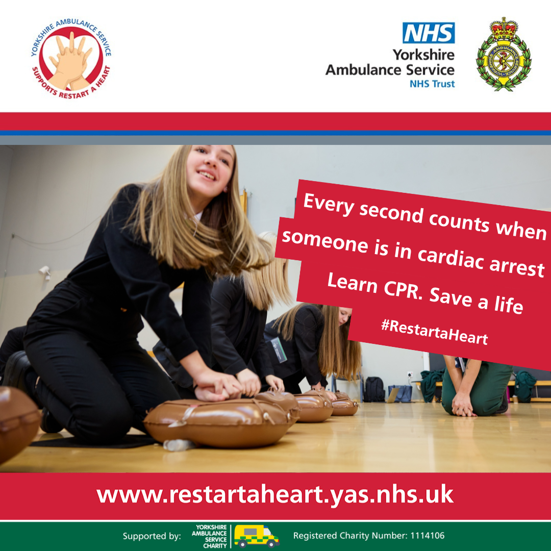 Every second counts when someone has a cardiac arrest