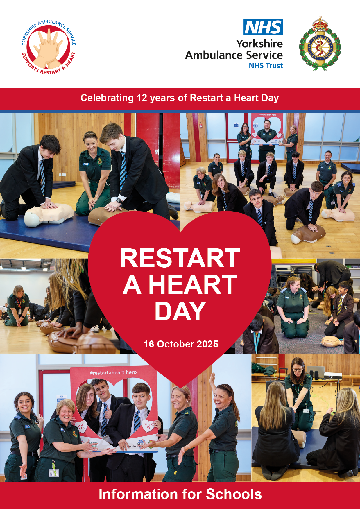 Restart a Heart Day 2025 Information Pack for Volunteers