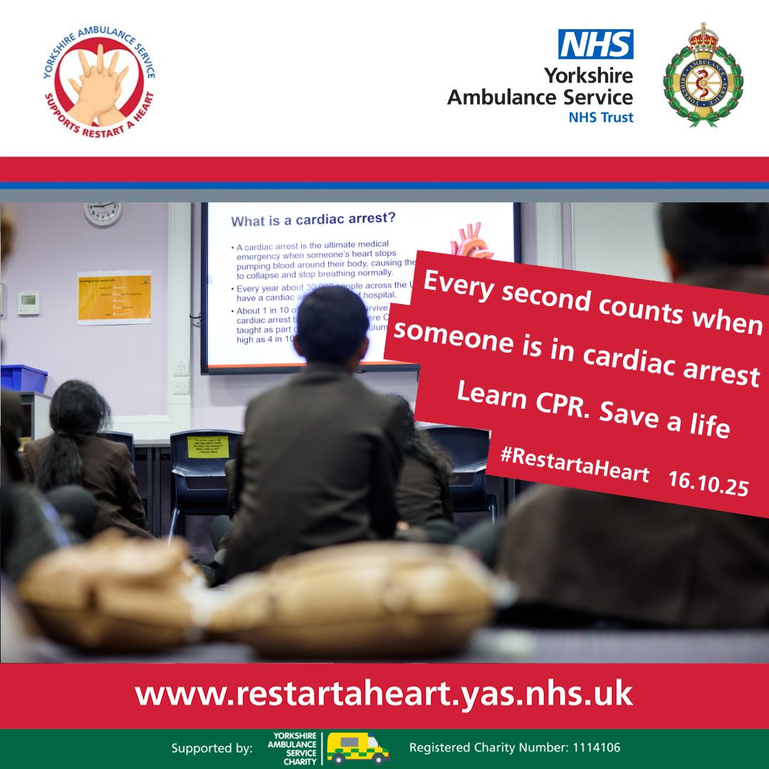Every second counts when someone has a cardiac arrest