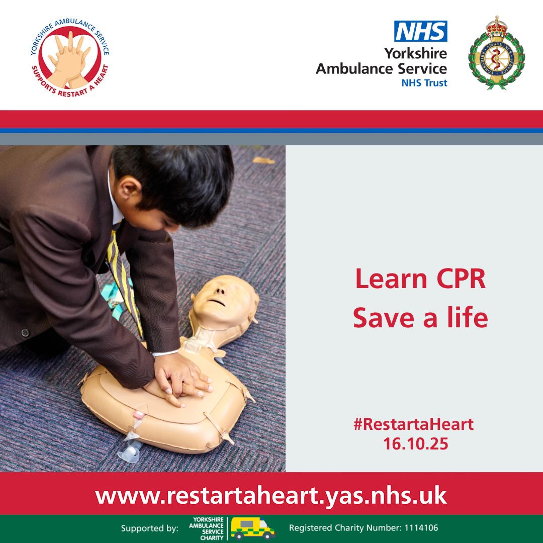 Learn CPR, save a life