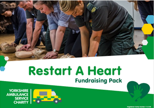 Restart a Heart fundraising pack front page