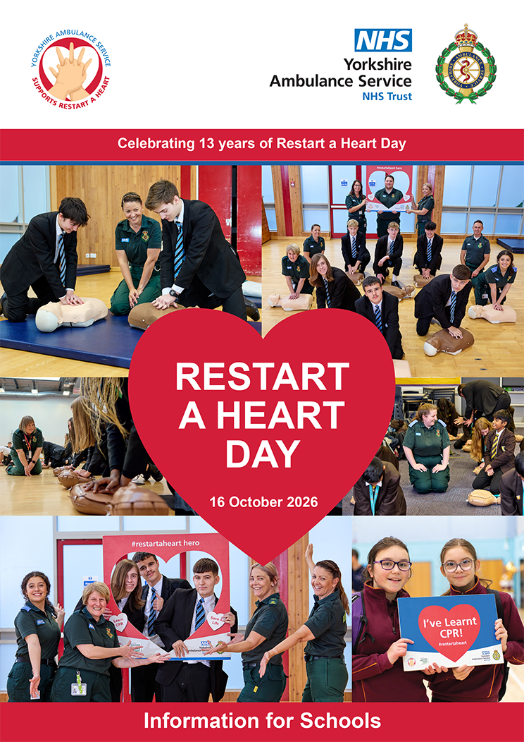 Restart a Heart Day 2026 Information Pack for Schools