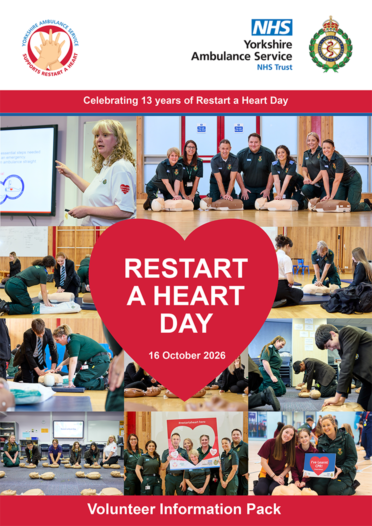 Restart a Heart Day 2026 Information Pack for Volunteers